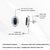 14k White Gold 3.32ct Marquise Blue Sapphire & Diamond Earrings- 2 Pieces For Sale - Image 11 of 14