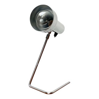 Mid-Century Modern Swiss Minimalist Table Lamp, 1960s For Sale