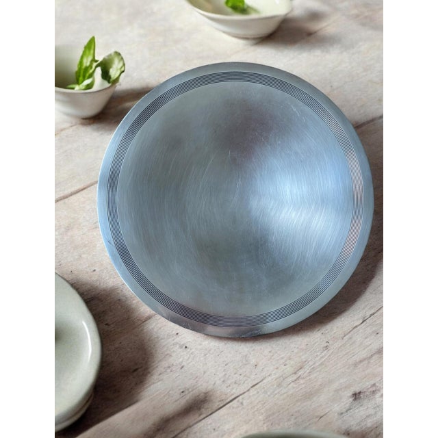 Large Art Deco Silver-Plated Metal Bowl or Centerpiece from Christofle, France, 1930s For Sale - Image 4 of 6