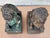 Antique Bronze Guardian Lions or Foo Dogs - A Pair For Sale - Image 4 of 17
