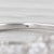 Modern 0.82ctw Round Diamond Engagement Ring 14k White Gold Size 7 Cathedral Band For Sale - Image 3 of 8