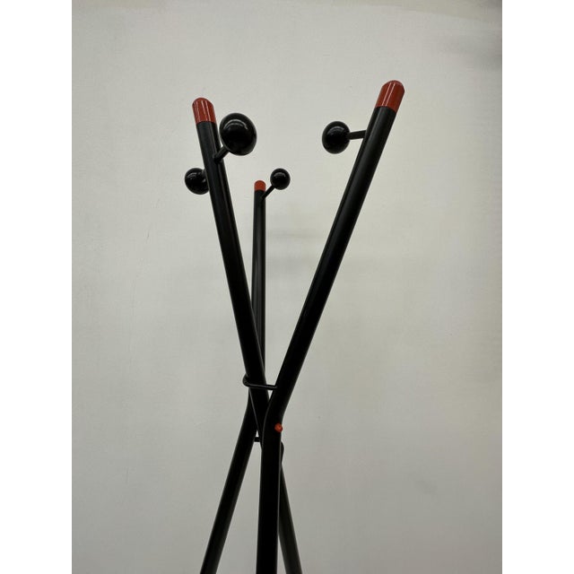 Gray Tripod Coat Rack, 1980s For Sale - Image 8 of 17