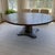 Brown Round 78” Dining Table For Sale - Image 8 of 11