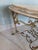 Wrought Iron and Marble Coffee Table For Sale - Image 15 of 18