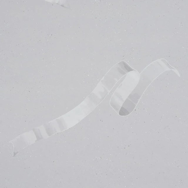 Traditional Sample - Schumacher Beth Wallpaper, Grey For Sale - Image 3 of 4