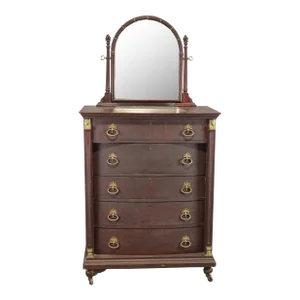 Early 20th Century Egyptian Revival Chest of Drawers