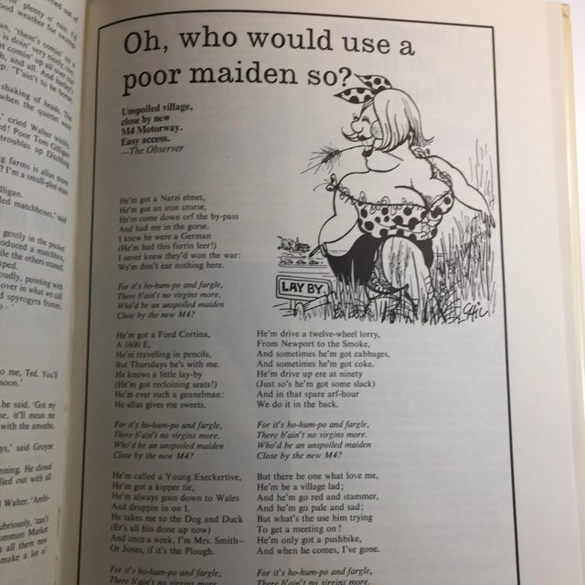 1975 "Punch in the Country" Alan Coren Book For Sale In New York - Image 6 of 11