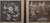 Late 20th Century Late 20th Century Pair of Thai Celestial Figure Paintings on Fabric, Gilt Frames For Sale - Image 5 of 14
