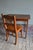 Antique Oak Writing Desk with Chair, Set of 2 For Sale - Image 9 of 10