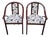Art Deco Chairs in Upholstered in Euphoria Cubista from Misia Paris, France, 1970s, Set of 4 For Sale