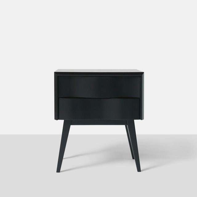 1950s Pair of “Wave” Side Tables by Edmond Spence For Sale - Image 5 of 9