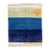 Bold Color-Block Hand-Knotted Moroccan Wool Rug | 10'2" X 7'11" | One of a Kind For Sale