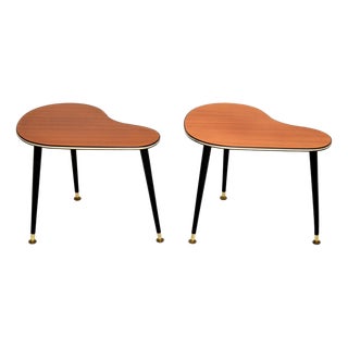 Vintage Boomerang Side Tables, 1950, Set of 2 For Sale