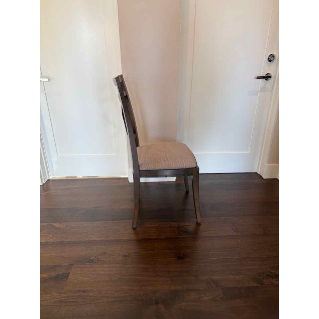 Brown Set of 6 Vintage Attributed Grange Dining Side Chairs For Sale - Image 8 of 10