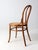 Brown Vintage Bentwood Cane Seat Chair For Sale - Image 8 of 10