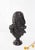 Antique Grey/Black Marble Bust Depicting a Young Woman For Sale - Image 6 of 9