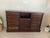 Vintage Italian Wooden Shutter Cabinet, 1940s For Sale - Image 3 of 17