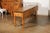 Late 19th Century English 1875s Pine Drop Leaf Table with Two Lateral Drawers and Turned Legs For Sale - Image 5 of 13