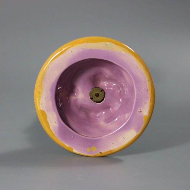 George Jones Majolica Egyptian Figural Candlestick For Sale - Image 12 of 12