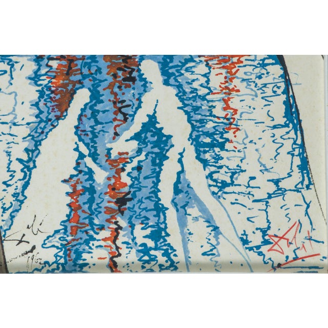 Salvador Dali, Abstract Composition, 1970s, Silkscreen For Sale - Image 10 of 13