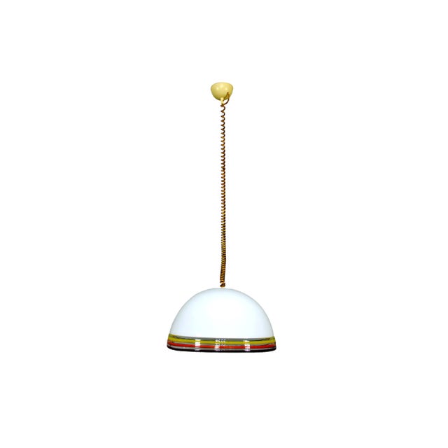 Febo Pendant Lamp by Roberto Pamio for Leucos, Italy, 1970s For Sale