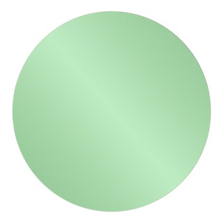 Balducci Round Emerald Green Mirror Small For Sale