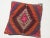 Kilim Rug Pillow Made from old turkish kilims Back side cotton and has closed with a solid hidden zipper size:16" x 16" It...