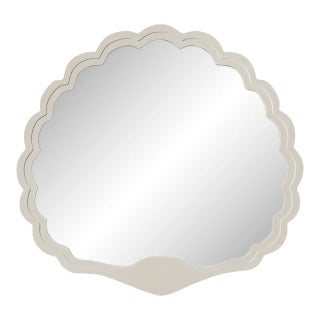 Fleur Home Carnival Proteus Mirror in Useful Gray, 36x33 For Sale