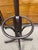 Mid 20th Century Antique Rattan Coat Hanger Stand, Dark Finish, 75" Tall For Sale - Image 5 of 6