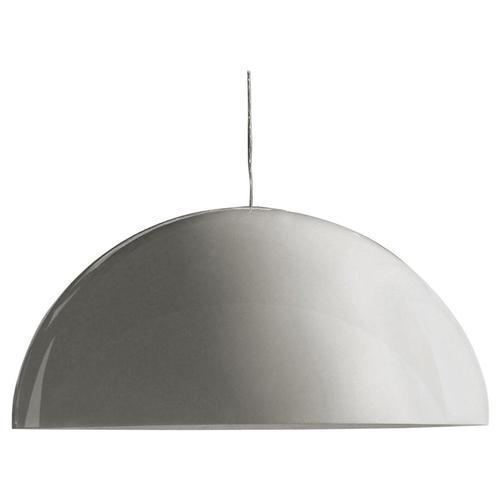 Plastic White Sonora 493 Suspension Lamp by Vico Magistretti for Oluce For Sale - Image 7 of 7