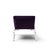 Textile Haziza Mid Century Lucite and Upholstered Sculptural Chaise Lounge Settee For Sale - Image 7 of 9