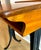 Industrial Vintage School Desk Wood With Cast Iron Legs, Circa 19th Century. For Sale - Image 3 of 12