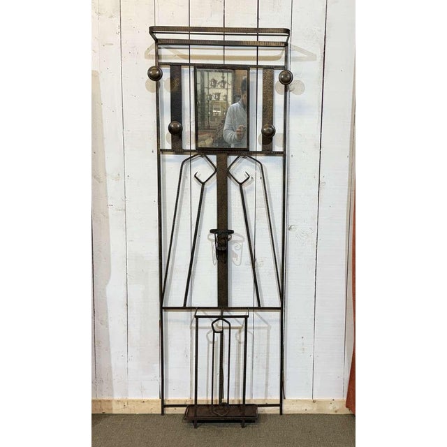 Art Deco Iron Coat Rack, 1960s For Sale - Image 13 of 13