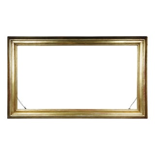 Monumental Sheet Gilded Mirror Frame, 1850s For Sale