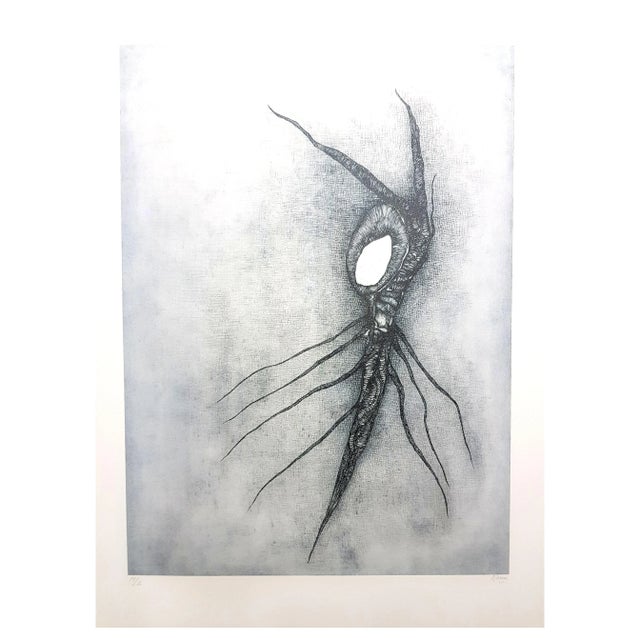 Fred Deux - Cosmic Root - Signed Original Serigraphy Signed and Numbered on Z (Edition of 26) Dimensions: 76 x 56 cm Fred...