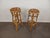 Vintage Rattan Stools, 1960s, Set of 2 For Sale - Image 16 of 18
