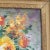 Stil Llife Floral Oil Painting Gesso Gilt Gold Frame For Sale - Image 4 of 12