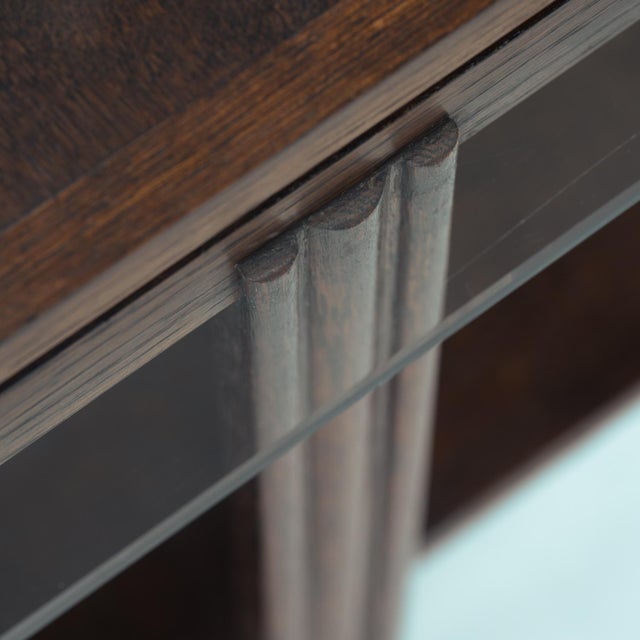 Art Deco Play Table with Extendible Glass Tops, 1930s For Sale - Image 5 of 14