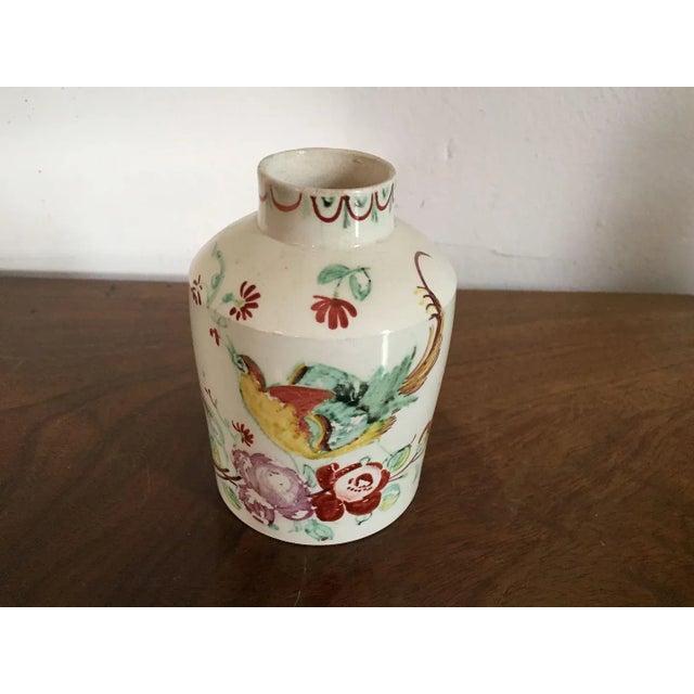 18th Century English Staffordshire Pearlware Tea Caddy For Sale In New York - Image 6 of 10