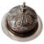 Domed French Silver Plate Repoussé Butter or Covered Dish Plate For Sale - Image 13 of 13