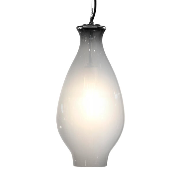 Not Yet Made - Made To Order Iris Pendant Light from the Versuvius Collection in Opal For Sale - Image 5 of 5