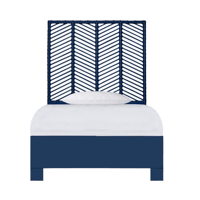 Liam Standard Bed Twin - Navy For Sale - Image 12 of 12