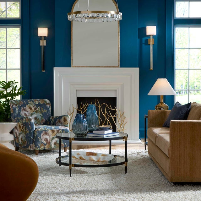 2020s Lainey Floral Upholstered Armchair For Sale - Image 5 of 11