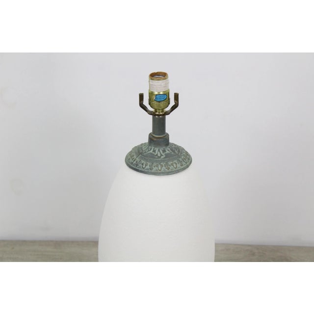 Vintage metal table lamps with a stunning foliage motif in a faux verdigris finish Dimensions; 8"Width x 8"Depth x...