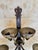 Rustic Pair of Big Spanish Hand-Forged Iron Wall Sconces, Mid-20th Century For Sale - Image 3 of 11