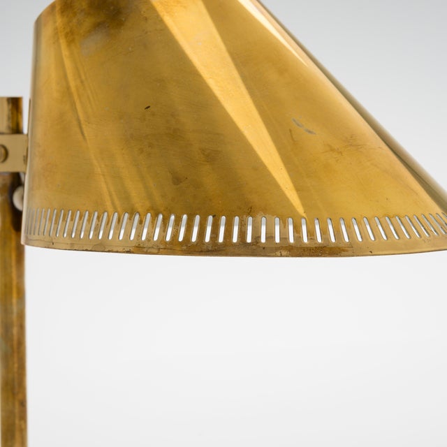 1960s 1960s Paavo Tynell 9227 Table Lamp Idman Brass Finland For Sale - Image 5 of 14