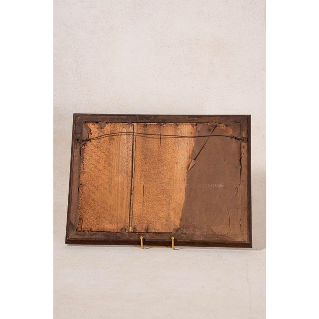 19th Century Maritime Engraving in Oak Frame For Sale In Charleston - Image 6 of 6