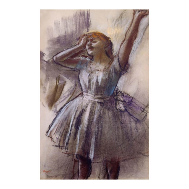 Edgar Degas Dancer Stretching Limited Edition For Sale