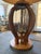 Mid-Century Modern Vintage Oak Lamps by Anthony California - Pair For Sale - Image 3 of 11