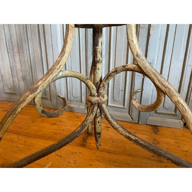 Beige French Arras Witch Balls Stand, 1890s For Sale - Image 8 of 14